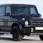 Siyah Mercedes-Benz G-Serisi SUV